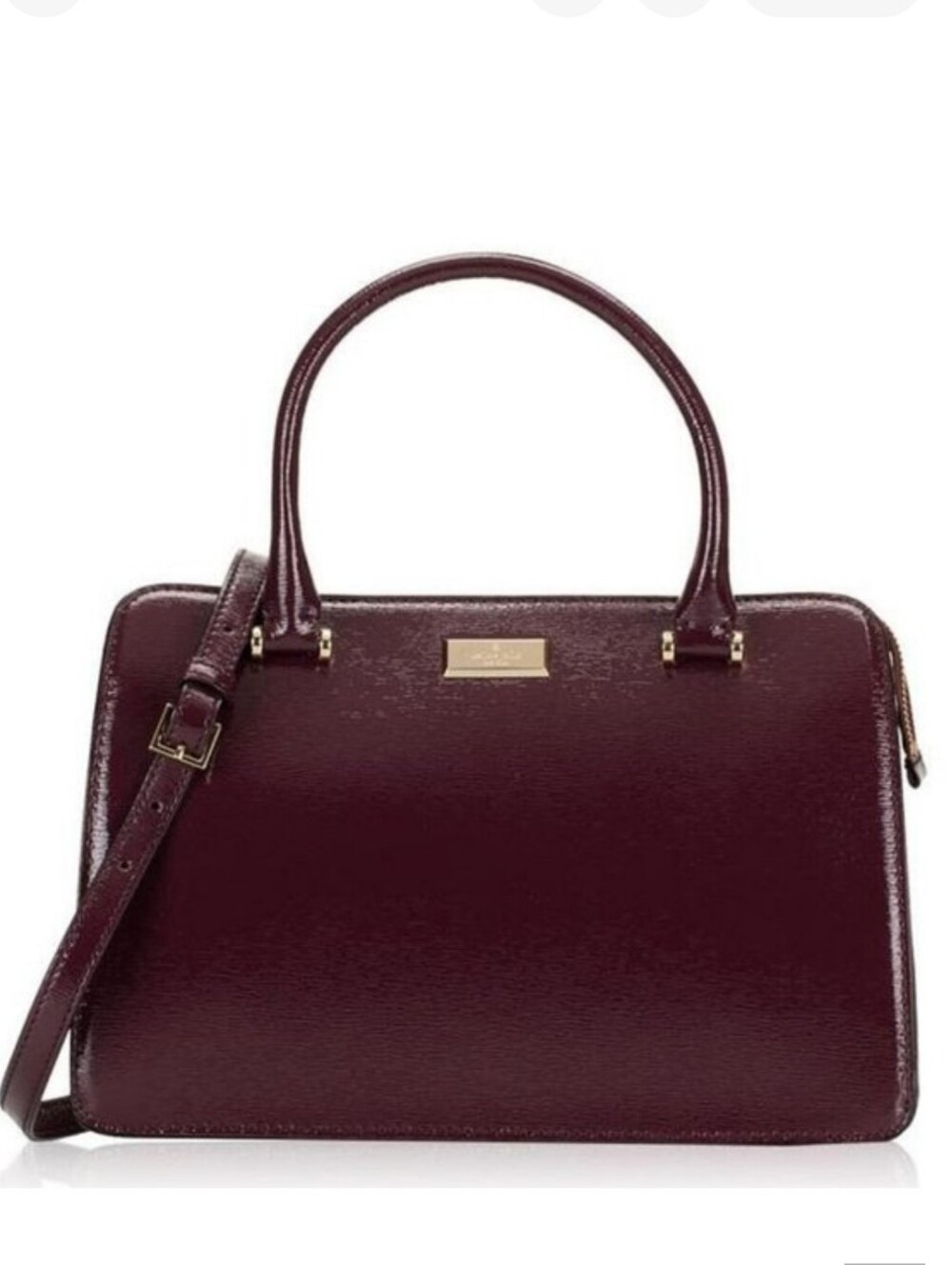 NWT Kate Spade Mohogany Leather Laurel Way Handbag